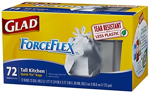 Tall Kitchen ForceFlex Quick-Tie Bags